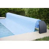 Pokrivač na namatanje Contura Pravokutni 700 x 350 cm - svijetloplava - PVC lamele