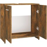  Kupaonski ormarić dimljeni hrast 60x33x60 cm konstruirano drvo | shoptok.hr