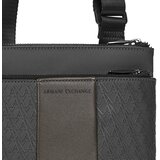 Armani Exchange Torbice WILLIAM FLAT CROSSBODY Črna | Shoptok.si