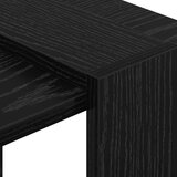  Knjižna polica Črna Orehovina 52 x 25 x 71,5 cm Konstruiran les, (5000136070) | Shoptok.si