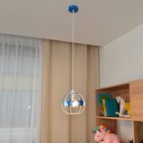  Dečiji luster na sajli STARS 1xE27/15W/230V plavo-beli | Eponuda.com