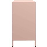 vidaXL Komoda roza 68x39x73,5 cm hladno valjano jeklo | Shoptok.si