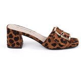 GOODIN Tweed slippers on a leopard print | Shoptok.si