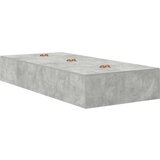  Krevet s prostorom za pohranu Beton sivi Konstruirano drvo | shoptok.hr