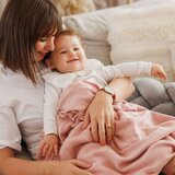 BabyOno Pamučna dekica obostrana 75x100 cm, roza | shoptok.hr