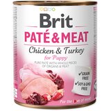Brit Paté & Meat Varčno pakiranje Puppy 12 x 800 g - Piščanec in puran Cene