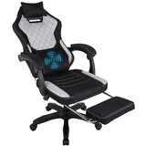 Trick Gejmerska stolica ROMB 1 sa USB masažerom i dodatkom za noge, materijal štof Cene