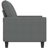  Dvosjed od tkanine tamnosivi 120 cm | shoptok.hr