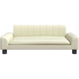  Dječja fotelja krem 90x53x30 cm od umjetne kože | shoptok.hr