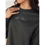 DStreet ERIAN women's sweatshirt graphite cene