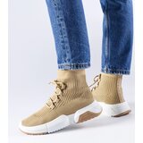 Gemre Dark beige high-top sneakers Sanschagrin | Shoptok.si