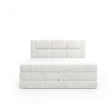 Esposa BOXSPRING POSTELJA 160 cm x 200 cm , tekstil krem barve, bela | Shoptok.si