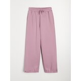 Sinsay Wide leg comfort hlače od fleece tkanine Active Slike