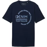 Tom Tailor Majica morsko plava / golublje plava