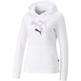 Puma Dukserica boja: crna, s kapuljačom, s tiskom | shoptok.hr