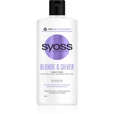 Syoss Blonde & Silver Conditioner balzam za lase za svetle lase za sive lase 440 ml