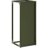  Stalak za drva za ogrjev Maslinasto zelena 25x25x60 cm | Eponuda.ba