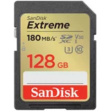 Sandisk SDXC 128GB EXTREME, 180/90MB/s, UHS-I, C10, U3, V30 SDSDXVA-128G-GNCIN