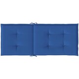  Jastuci za vrtne stolice 6 kom plavi 120 x 50 x 3 cm od tkanine | shoptok.hr
