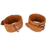 Zado Leather Wrist Cuffs 2030705 Brown Cene