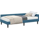  Kotni okvir postelje z matrico Drugo 2 pcs Modra Žamet, (5000123191) | Shoptok.si