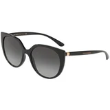 Dolce & Gabbana DG6119 501/8G ONE SIZE (54) Črna/Siva