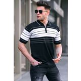 Madmext Polo T-shirt - Black - Regular fit Cene