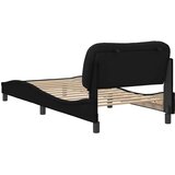  Okvir za krevet bez madraca Hvar crni 80x200cm od tkanine | shoptok.hr