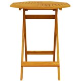  3-dijelni sklopivi bistro set od masivnog bagremovog drva | Eponuda.com