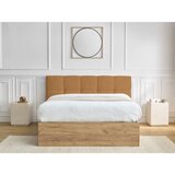Bobochic Paris Oker žuti podstavljeni tapecirani/od iverice bračni krevet s prostorom za odlaganje s podnicom 180x200 cm Kumo – | shoptok.hr