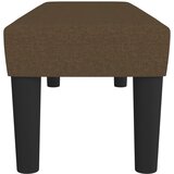  Klupa tamnosmeđi 100x30x30 cm od tkanine | Eponuda.com