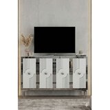 Hanah home Pega 120 - Bela, Srebrna Konsole | Eponuda.com