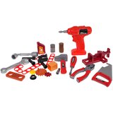  Delavnica za otroke Little Workshop 2v1 - 46 elementov | Shoptok.si