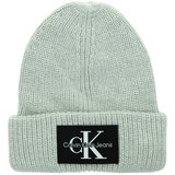 Calvin Klein Jeans Kape Monologo Patch Beanie Zelena Cene
