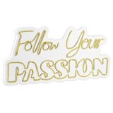 WALLXPERT dekorativna plastična led rasveta follow your passion yellow | ePonuda.com