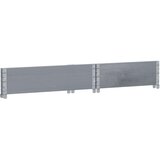 vidaXL Paletni okvir siv 80x60 cm trdna borovina | Shoptok.si