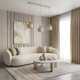  Luster na sajli PARKLA 3xE27/15W/230V bež/zlatna | Eponuda.com