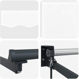  Povlačivi tende Bijela 3,5 x 2 m 100% Poliester i Aluminij | Eponuda.ba