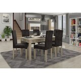 ADRK Blagovaonski set RODOS 56 s proirivim stolom i 6 stolica - SONOMA Cijene