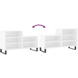  za cipele sjajni bijeli 102x36x60 cm konstruirano drvo | shoptok.hr