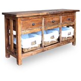  Komoda iz masivnega predelanega lesa 100x30x50 cm Cene
