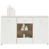 Hom`in komoda, bela, barve hrasta | Shoptok.si