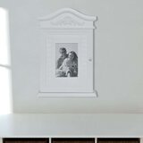 Ormarić za Ključeve s Okvirom za Fotografiju Bijeli | shoptok.hr