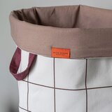 Mette Ditmer Denmark Kremno bel tekstilni koš za perilo 5 l Mesh – | Shoptok.si
