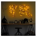 WALLXPERT dekorativni metalni zidni pribor world map led 257 | ePonuda.com