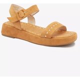 Resti Brown women's sandals with rhinestones Franssia - Footwear | shoptok.hr