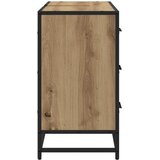  Kupaonski ormar s ladicama Umjetnički hrast 80 x 33 x 60 cm | shoptok.hr