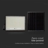  LED spoljni solarni reflektor LED/30W/3,2V 6400K crna + daljinski upravljač | Eponuda.com