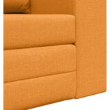 vidaXL Sofa na podu krevet 2-u-1 Tamnožuta 148x71x83 cm Tkanina | shoptok.hr