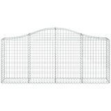  Lučne gabionske košare 40 kom 200x30x80/100cm pocinčano željezo | shoptok.hr